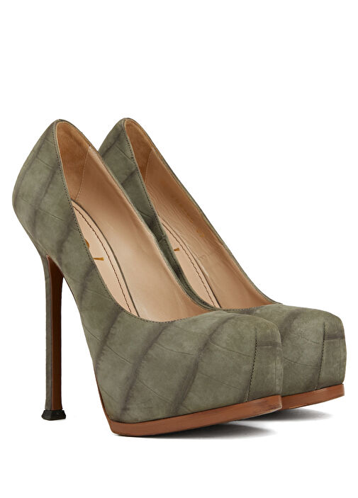 Saint Laurent Topuklu Ayakkabı - Görsel 3