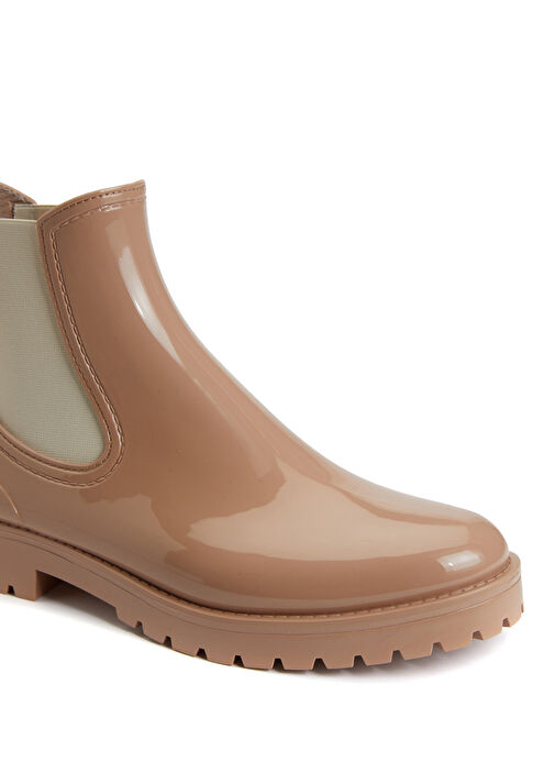 Pudra Rengi Kadın Yağmur Botu - Görsel 7