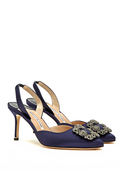 Lacivert Taşlı Gece Ayakkabısı - Görsel 3