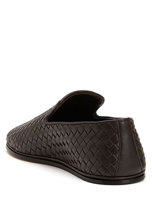 Kahverengi Erkek Deri Espadril - Görsel 4