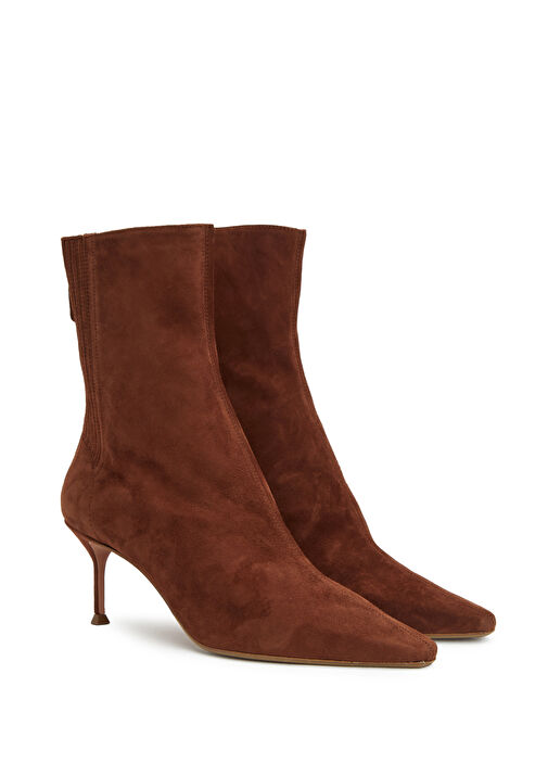 Aquazzura Aquazzura Saint Honore Kahverengi Kadın Süet Bot | Beymen Kahverengi - 3. görsel