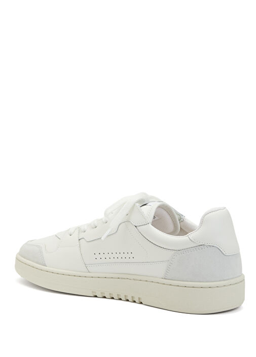 Beyaz Erkek Deri Sneaker - Görsel 4
