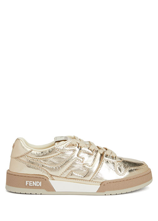 スニーカー FENDI 'Fendi Match' sneakers Gold Fendi Match Metallic Low-Top Sneakers | Neiman Marcus