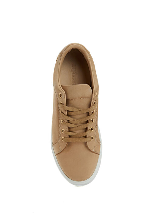 Kum Kadın Deri Sneaker - Görsel 5