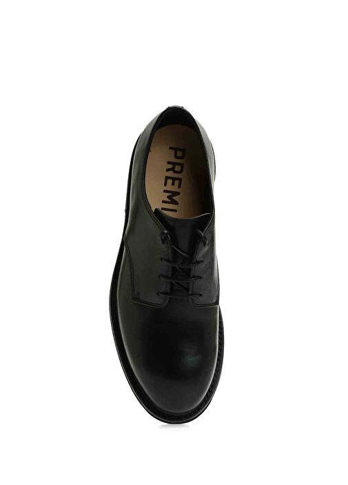 Siyah Erkek Deri Ayakkabı - Görsel 4