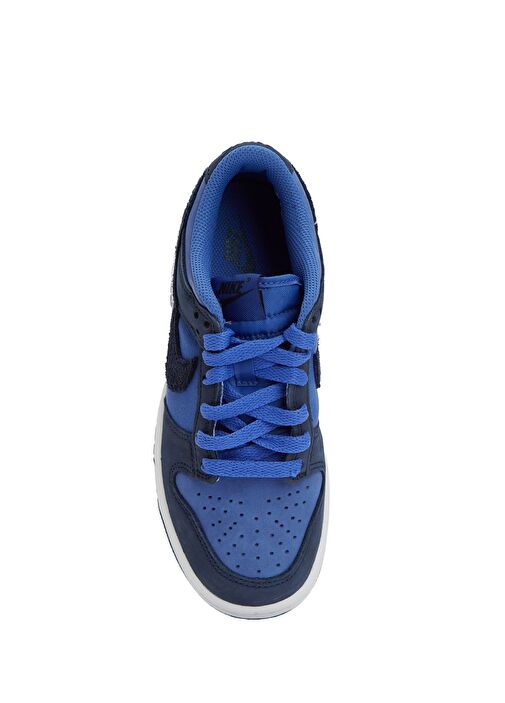 Dunk Low SE Mavi Çocuk Deri Sneaker - Görsel 5