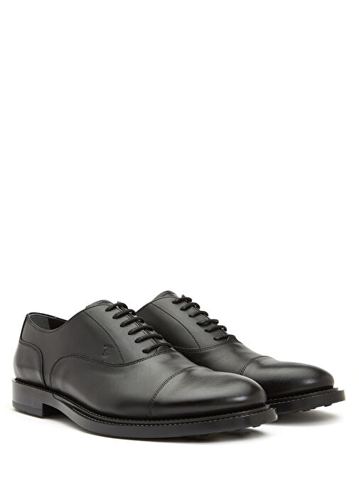 Siyah Erkek Deri Ayakkabı - Görsel 3