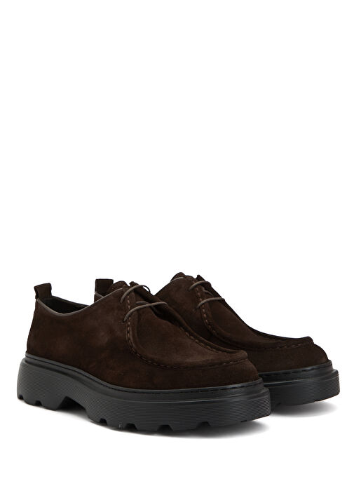 Kahverengi Erkek Deri Ayakkabı - Görsel 3