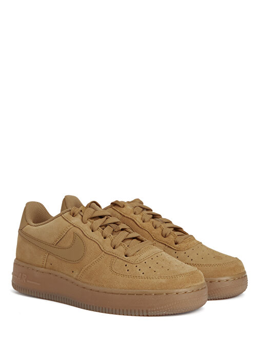 Air Force 1 LV8 Taba Çocuk Süet Sneaker - Görsel 3