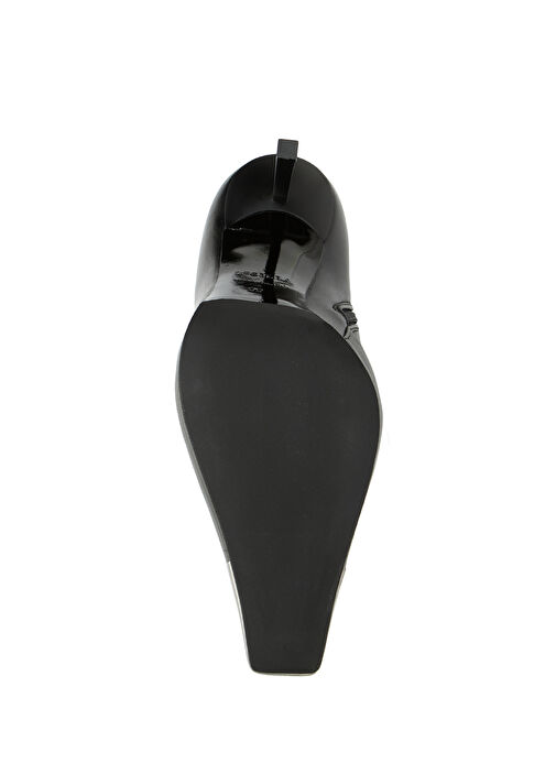 Siyah Kadın Deri Bot - Görsel 6