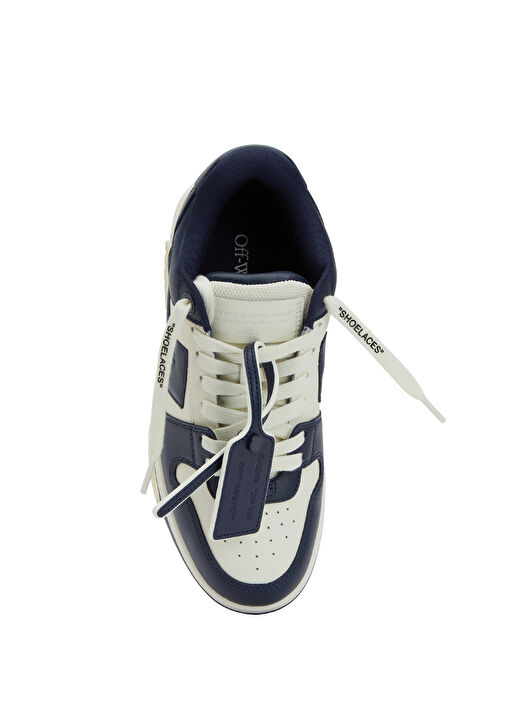 Off-white Off-white Out Of Office Lacivert Beyaz Erkek Deri Sneaker | Beymen Lacivert Beyaz - 5. görsel