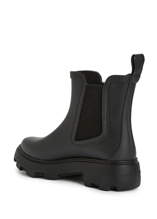 Siyah Kadın Yağmur Botu - Görsel 4