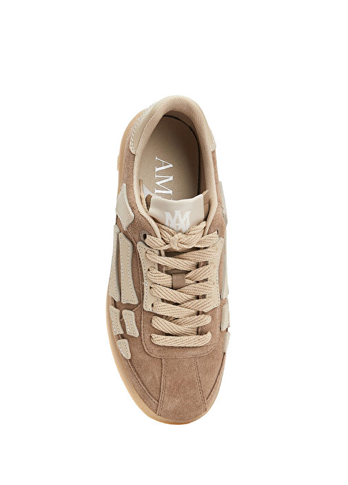 Pacific Bones Kahverengi Kadın Deri Sneaker - Görsel 5