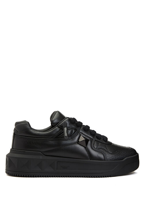 Black valentino mens sneakers online