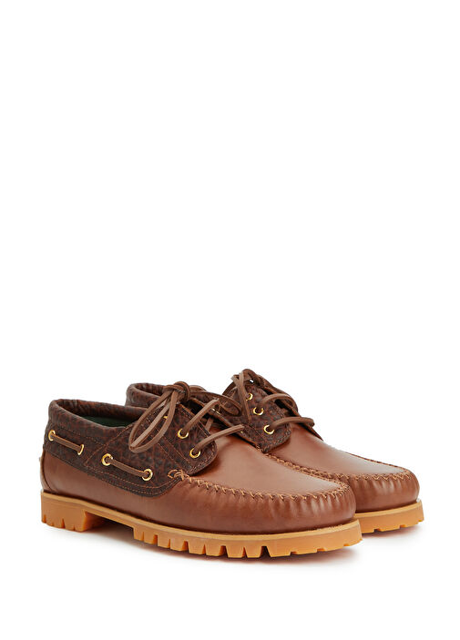 Aztec Kahverengi Erkek Deri Loafer - Görsel 3