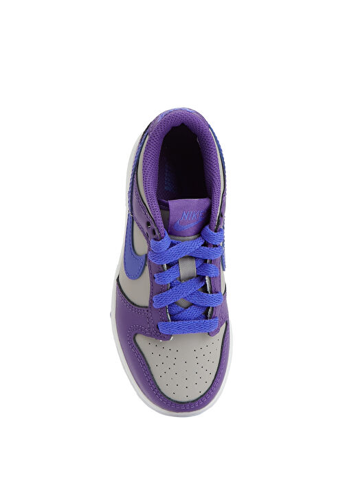 Dunk Low Siyah Gri Unisex Çocuk Deri Sneaker - Görsel 5