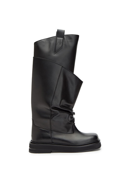Passeggiata Siyah Kadın Deri Çizme - Görsel 2