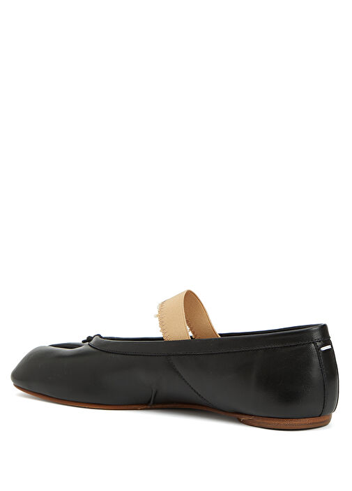 Tabi Siyah Deri Babet - Görsel 4