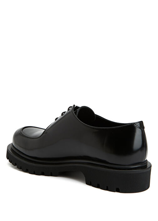 Siyah Erkek Deri Ayakkabı - Görsel 4