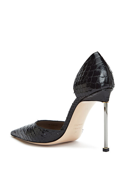 Tom Ford Tom Ford Siyah Deri Topuklu Ayakkabı Beymen'de! Siyah - 4. görsel