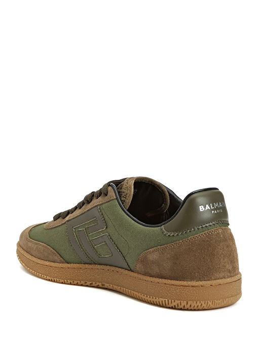 Swan Haki Erkek Deri Sneaker - Görsel 4