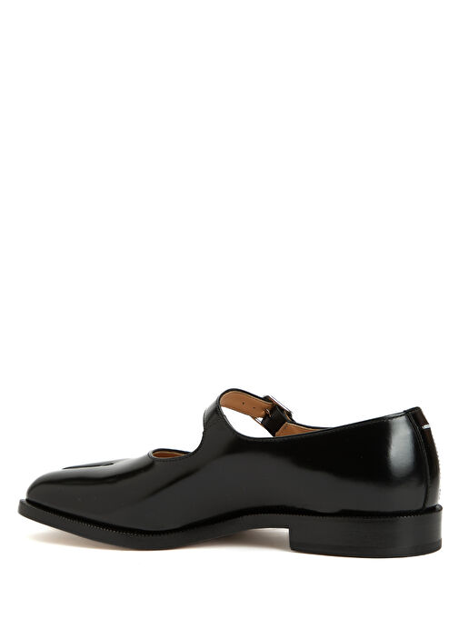 Tabi Siyah Deri Babet - Görsel 4