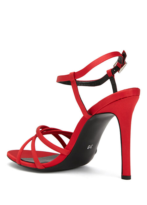 Divarese Divarese Kırmızı Saten Sandalet Beymen'de! Kırmızı - 4. görsel