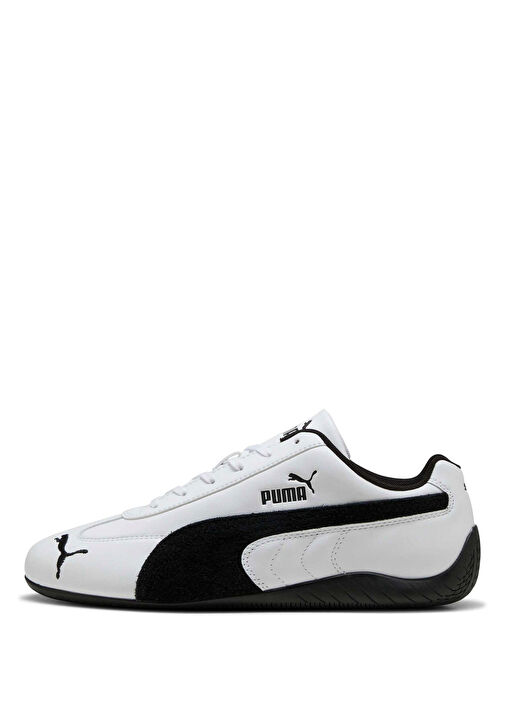 Puma PUMA White-PUMA Black Erkek Speedcat White Black Deri Unisex
