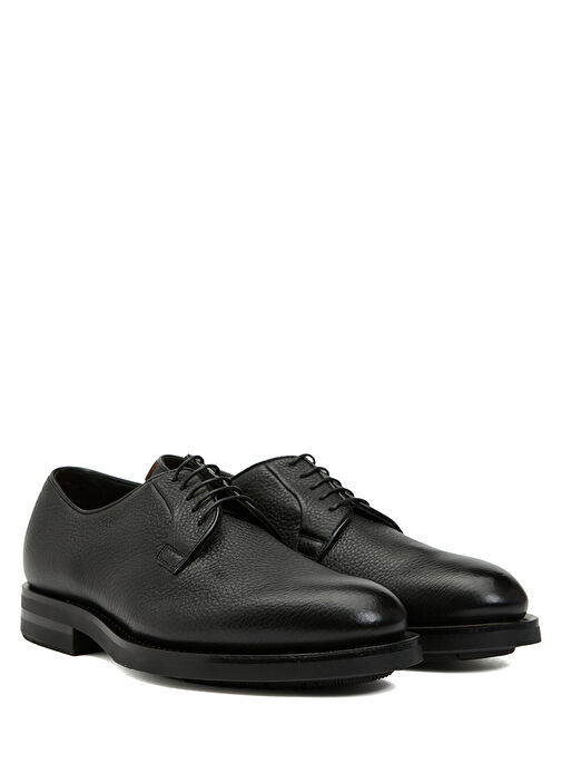 Siyah Erkek Deri Ayakkabı - Görsel 3
