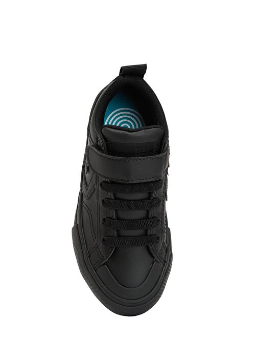 Pro Blaze Siyah Unisex Çocuk Deri Sneaker - Görsel 5