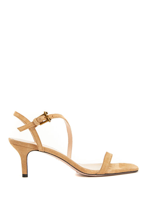 Camel Kadın Süet Sandalet - Görsel 2