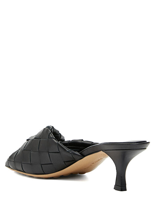 Blink Siyah Kadın Deri Terlik - Görsel 4