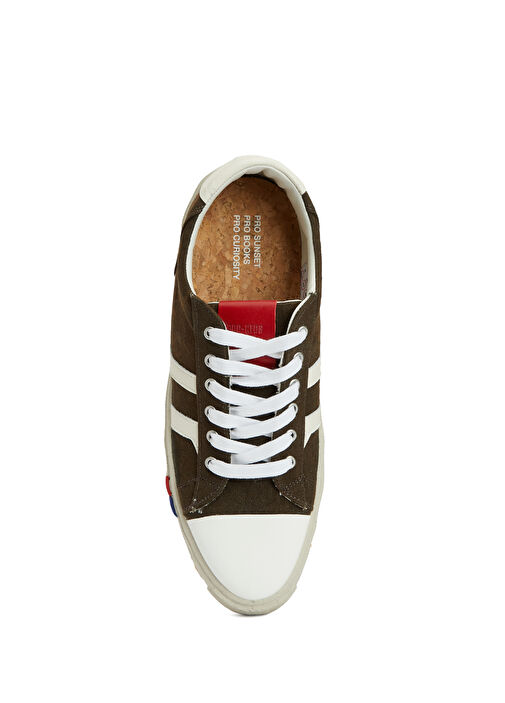 Royal II Orbit Koyu Haki Erkek Kanvas Sneaker - Görsel 5