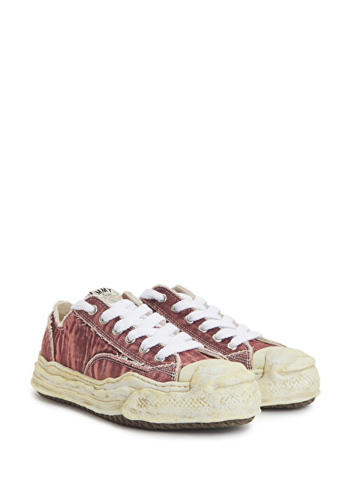 Hank Bordo Erkek Kanvas Sneaker - Görsel 3