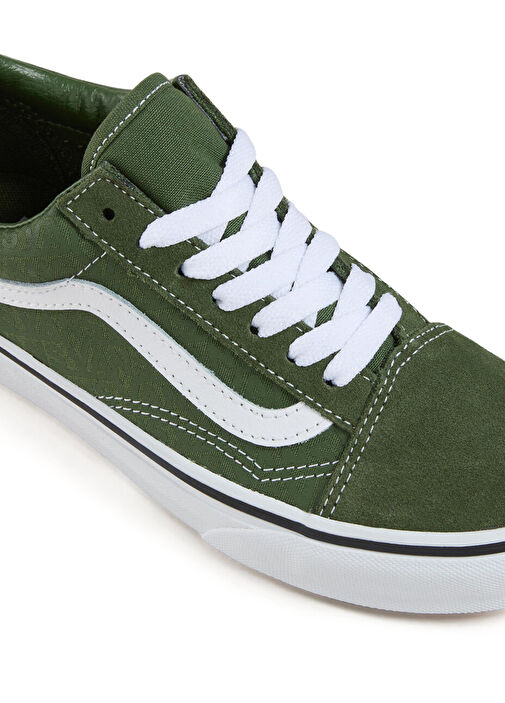Old Skool Yeşil Unisex Çocuk Sneaker - Görsel 4