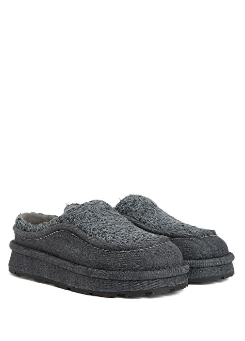 Siyah Kadın Denim Terlik - Görsel 3