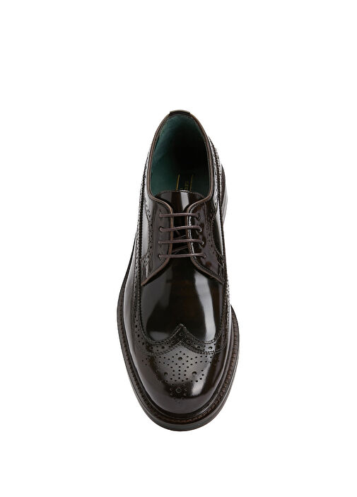 Kahverengi Erkek Deri Ayakkabı - Görsel 5