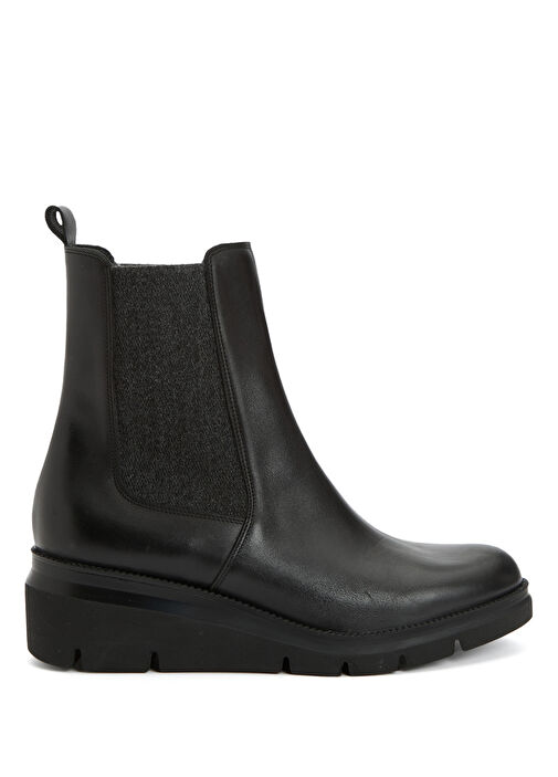 Siyah Kadın Deri Bot - Görsel 2