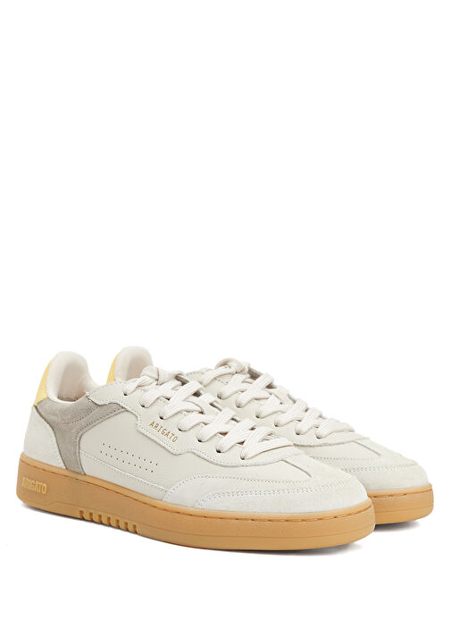 Dice T-Toe Beyaz Sarı Kadın Sneaker - Görsel 3