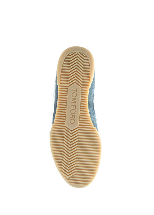 Koyu Mavi Erkek Deri Sneaker - Görsel 6