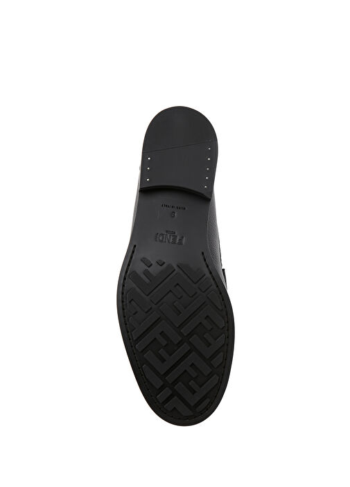 Siyah Erkek Deri Loafer - Görsel 6