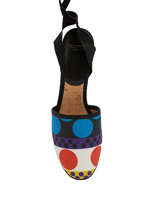 Çok Renkli Kadın Espadril - Görsel 5