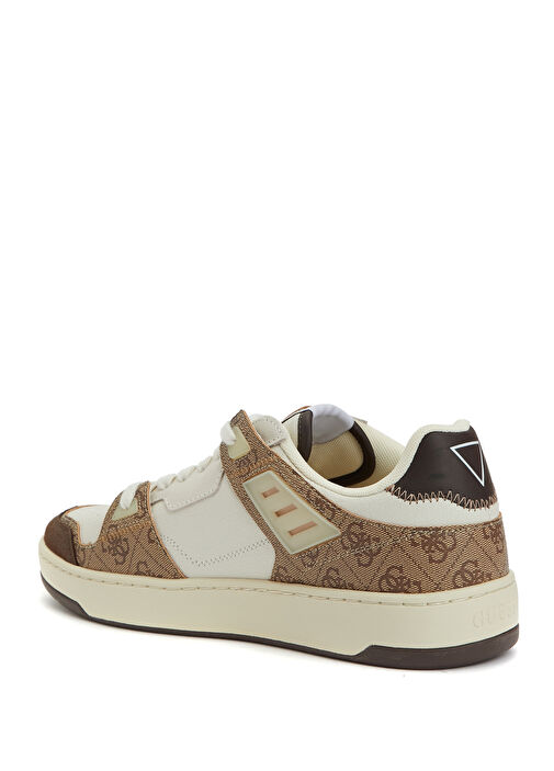 Vincent Bej Beyaz Erkek Sneaker - Görsel 4