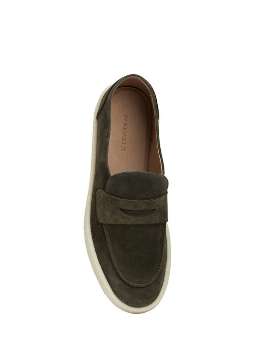 Haki Erkek Süet Loafer - Görsel 5