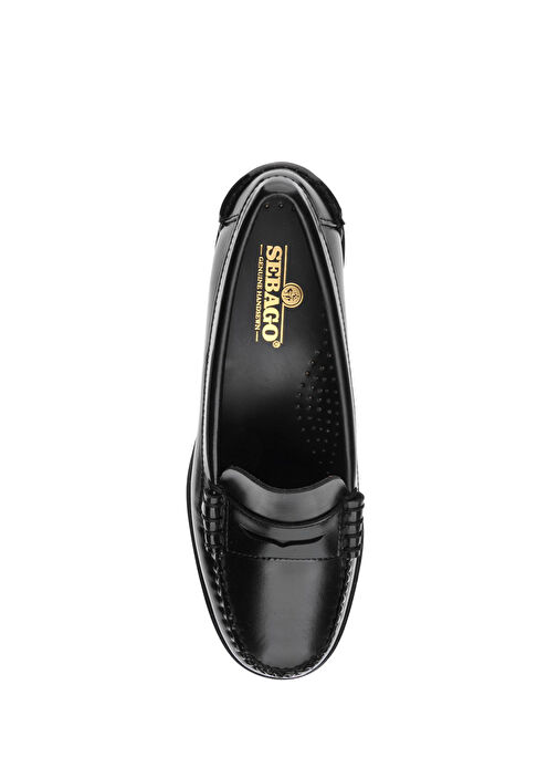 Egle Siyah Deri Topuklu Ayakkabı - Görsel 4