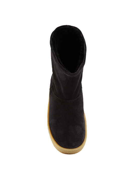 Siyah Kadın Deri Bot - Görsel 5