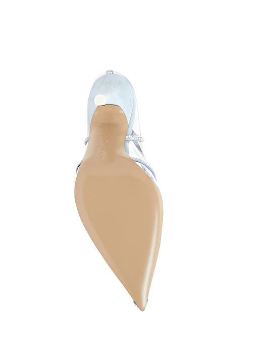 Venus Açık Mavi Deri Topuklu Ayakkabı - Görsel 6