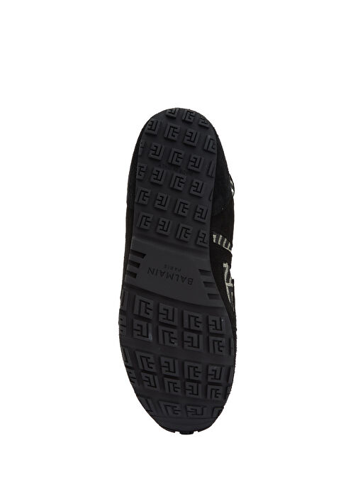 Racer Siyah Erkek Deri Sneaker - Görsel 6