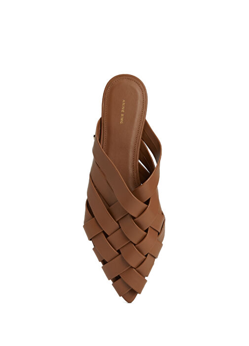 Taba Kadın Deri Terlik - Görsel 5