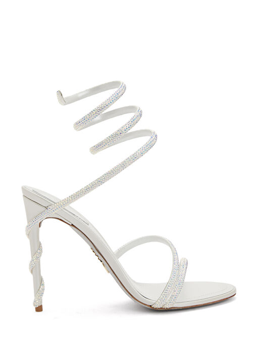 Margot Beyaz Topuklu Sandalet - Görsel 2